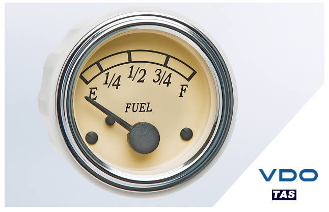 VDO Heritage Chrome Fuel Gauge